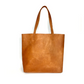 Made Free Leather Day Tote: Camel
