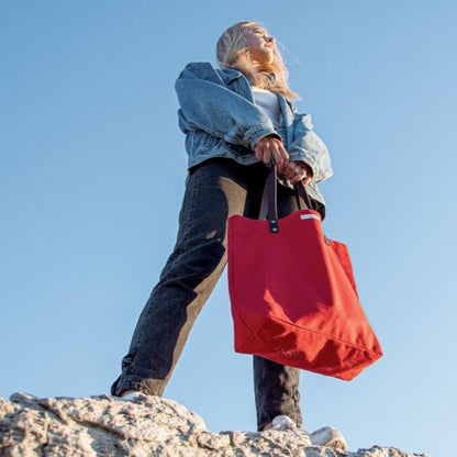 Made Free Day Tote: Red