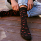 Conscious Step: Socks that Protect Cheetahs (Black)