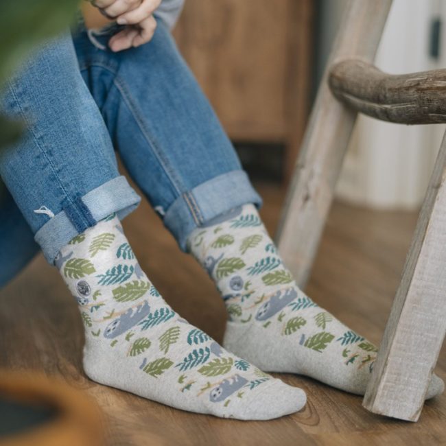 Conscious Step: Socks that Protect Sloths