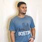 MTW Graphic Tees: Boston Skyline (Blue)