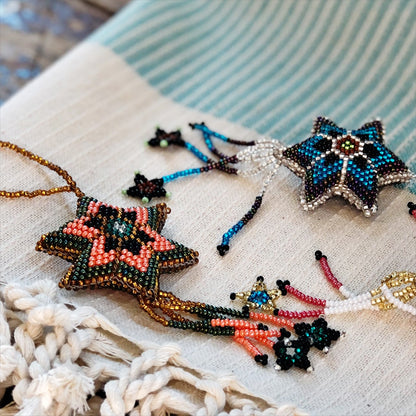 Heart of the Sky: Beaded Star Ornament