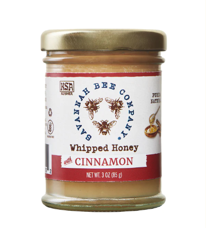 Savannah Bee Company: Whipped Honey Cinnamon (3 oz.)